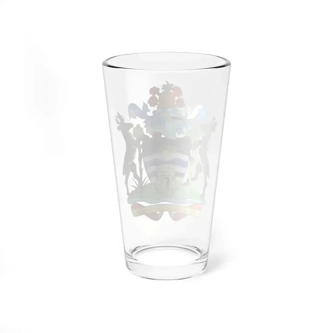 Coat of arms of Antigua and Barbuda - Pint Glass 16oz - Go Mug Yourself