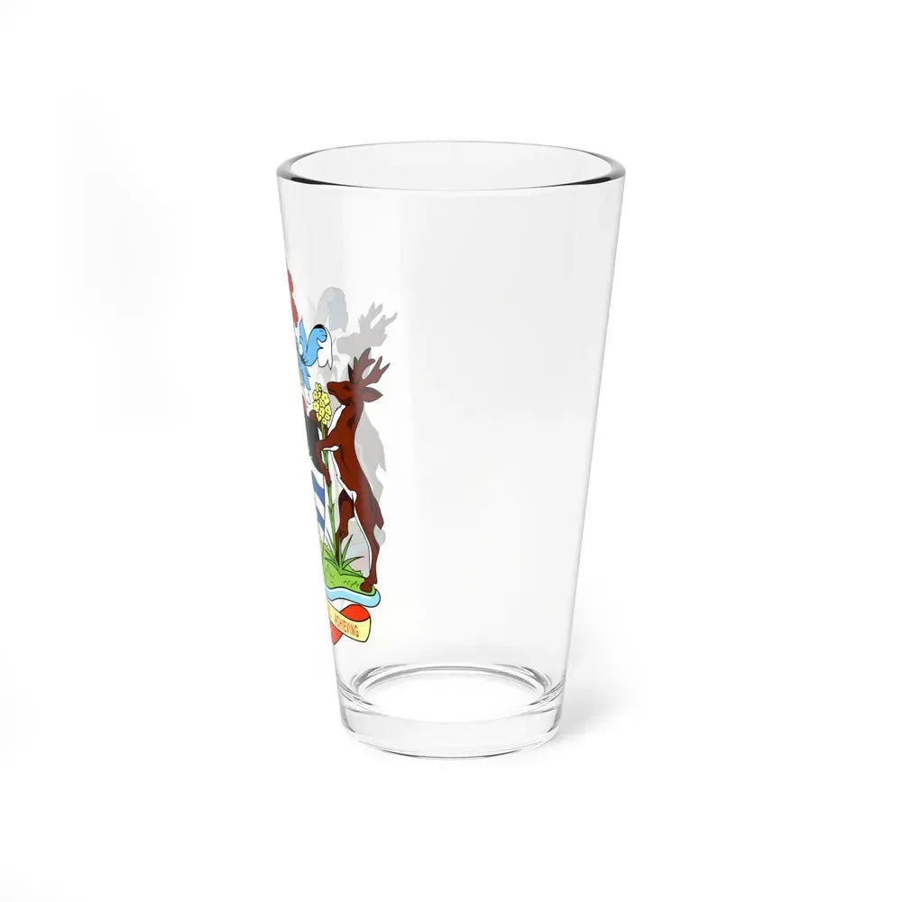 Coat of arms of Antigua and Barbuda - Pint Glass 16oz - Go Mug Yourself