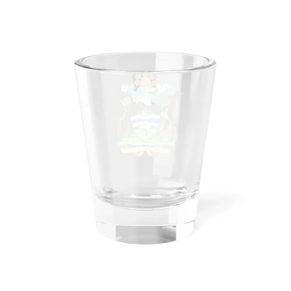 Coat of arms of Antigua and Barbuda - Shot Glass 1.5oz - Go Mug Yourself