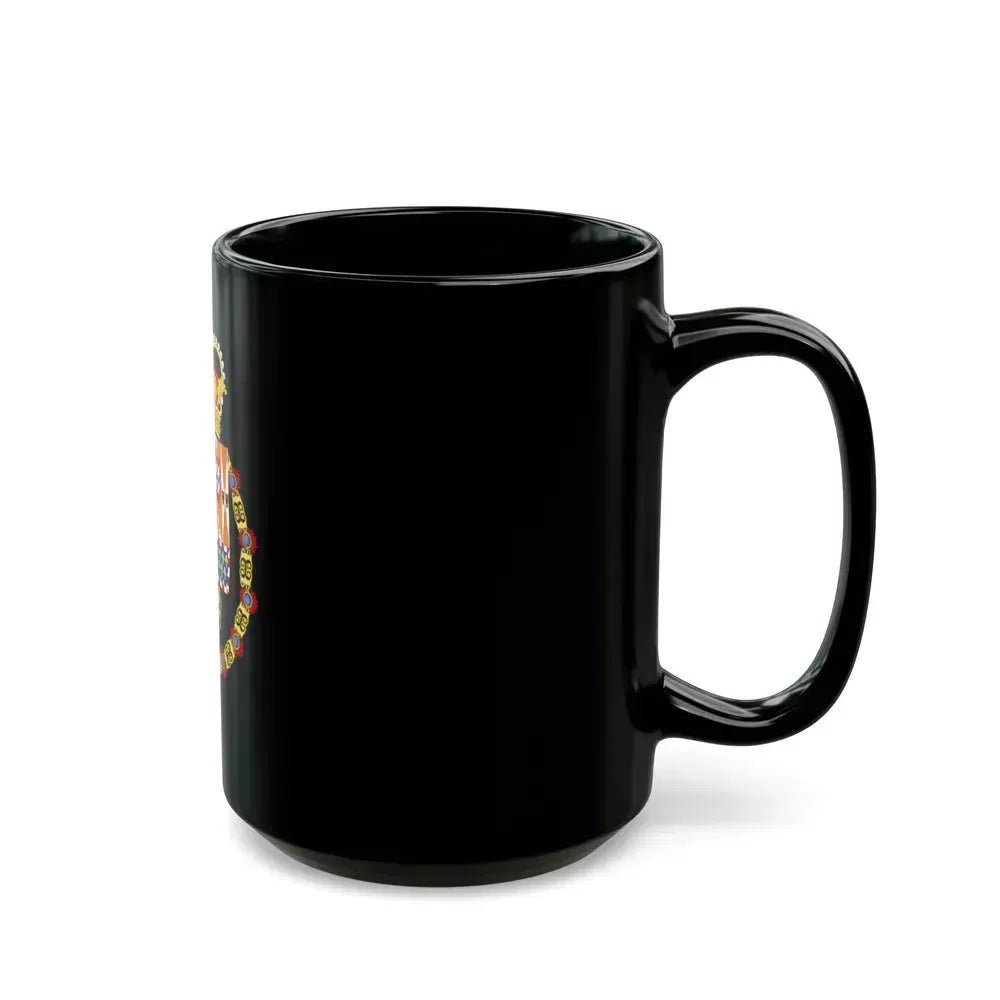 Coat of Arms of Archduke Albert of Austria as Governor-Monarch of the Low Countries - Black Coffee Mug - Go Mug Yourself