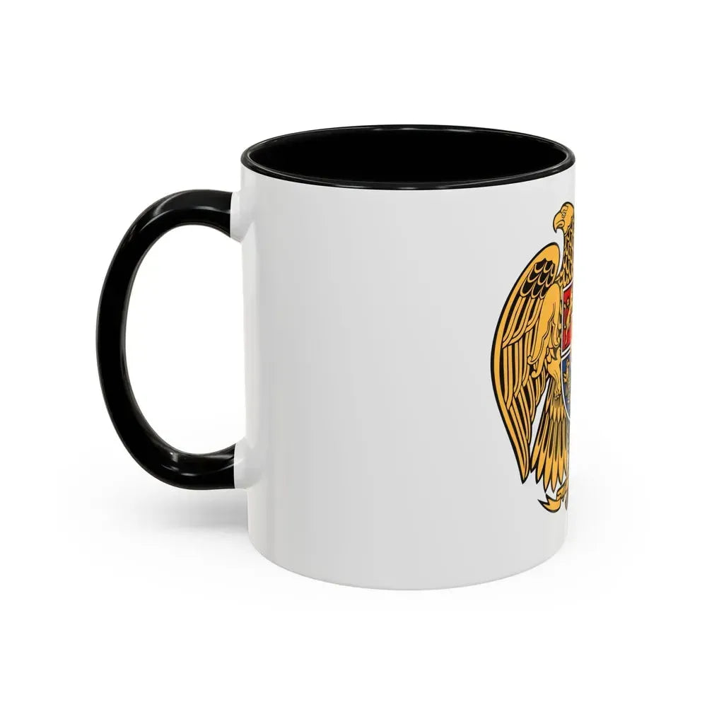 Coat of arms of Armenia - Accent Coffee Mug - Go Mug Yourself