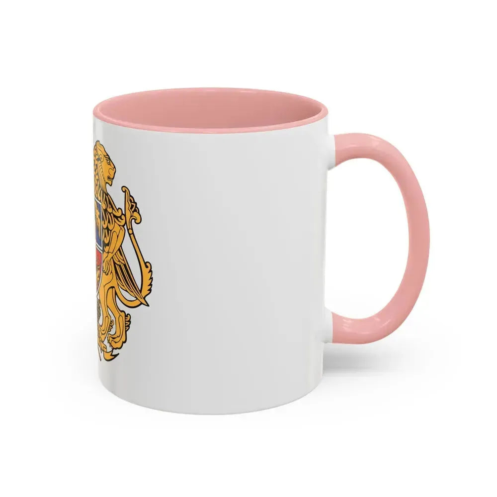 Coat of arms of Armenia - Accent Coffee Mug - Go Mug Yourself