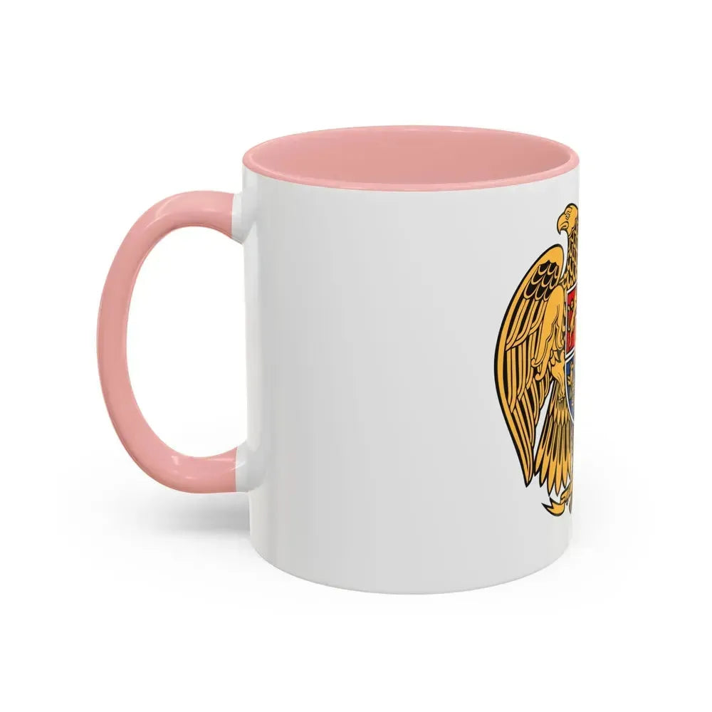 Coat of arms of Armenia - Accent Coffee Mug - Go Mug Yourself