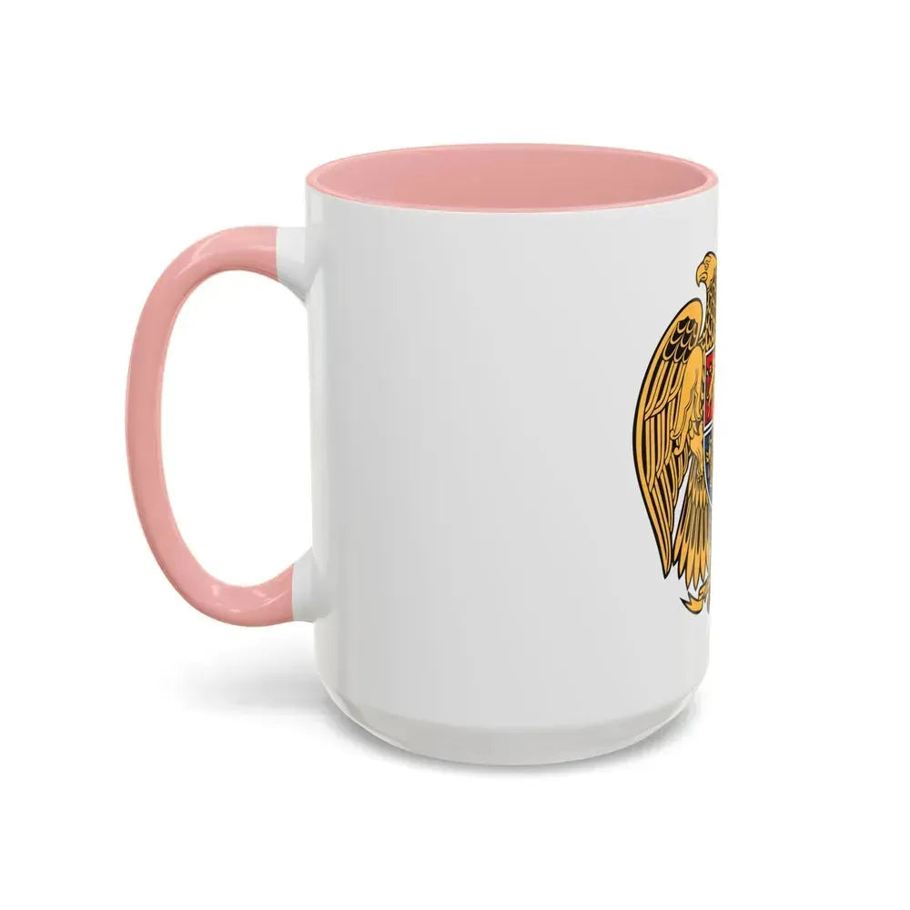 Coat of arms of Armenia - Accent Coffee Mug - Go Mug Yourself