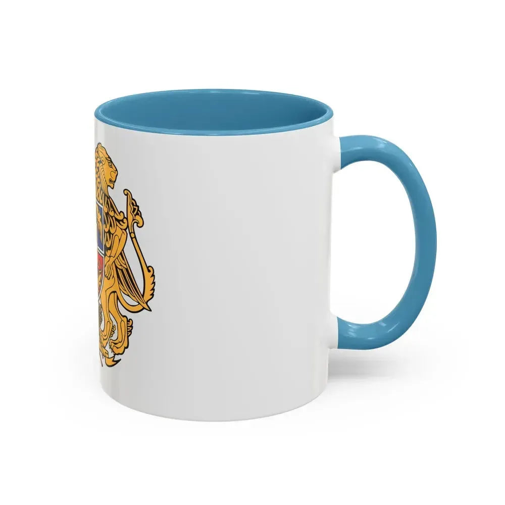 Coat of arms of Armenia - Accent Coffee Mug - Go Mug Yourself