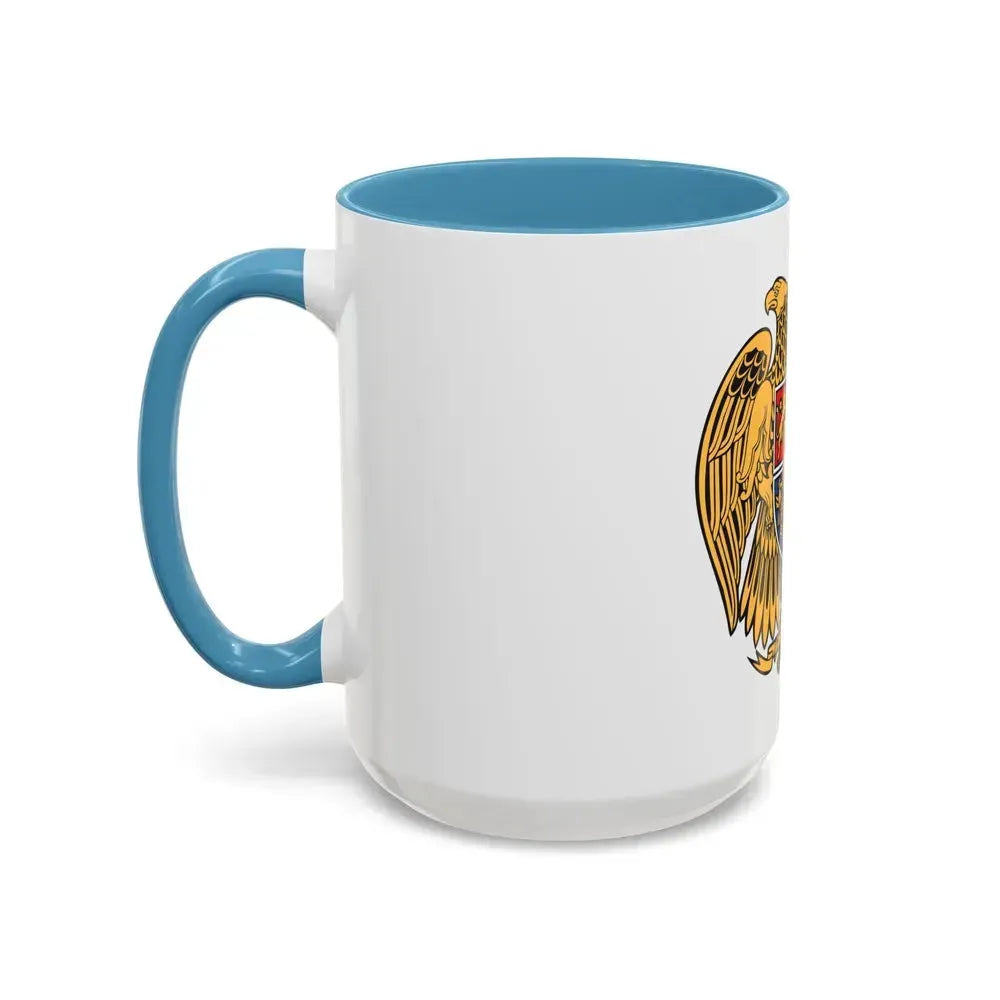 Coat of arms of Armenia - Accent Coffee Mug - Go Mug Yourself