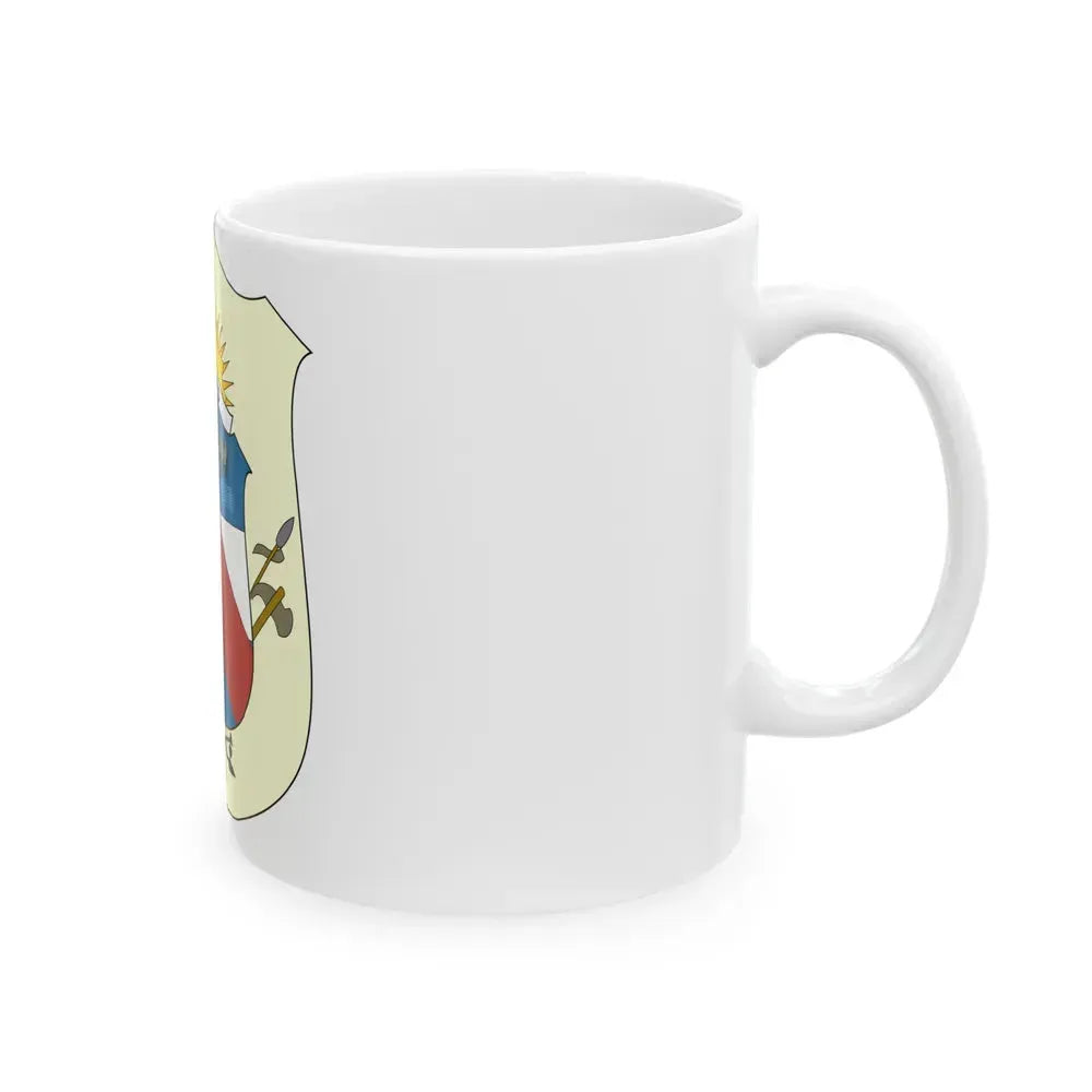 Coat of Arms of Artigas Department, Uruguay - White Coffee Mug - Go Mug Yourself