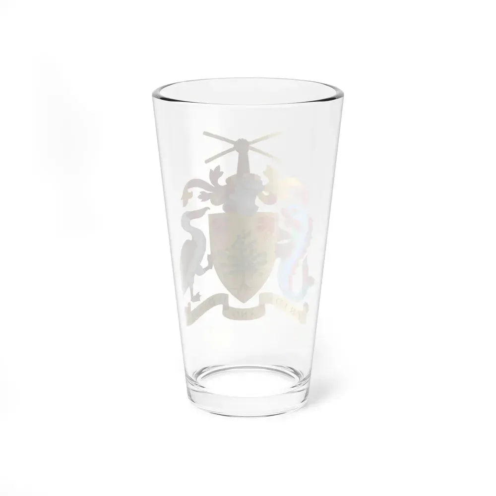 Coat of arms of Barbados - Pint Glass 16oz - Go Mug Yourself