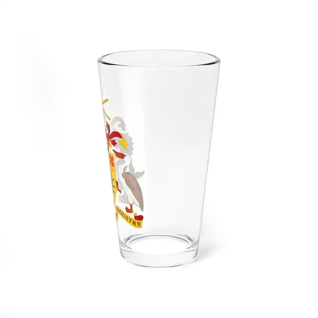 Coat of arms of Barbados - Pint Glass 16oz - Go Mug Yourself