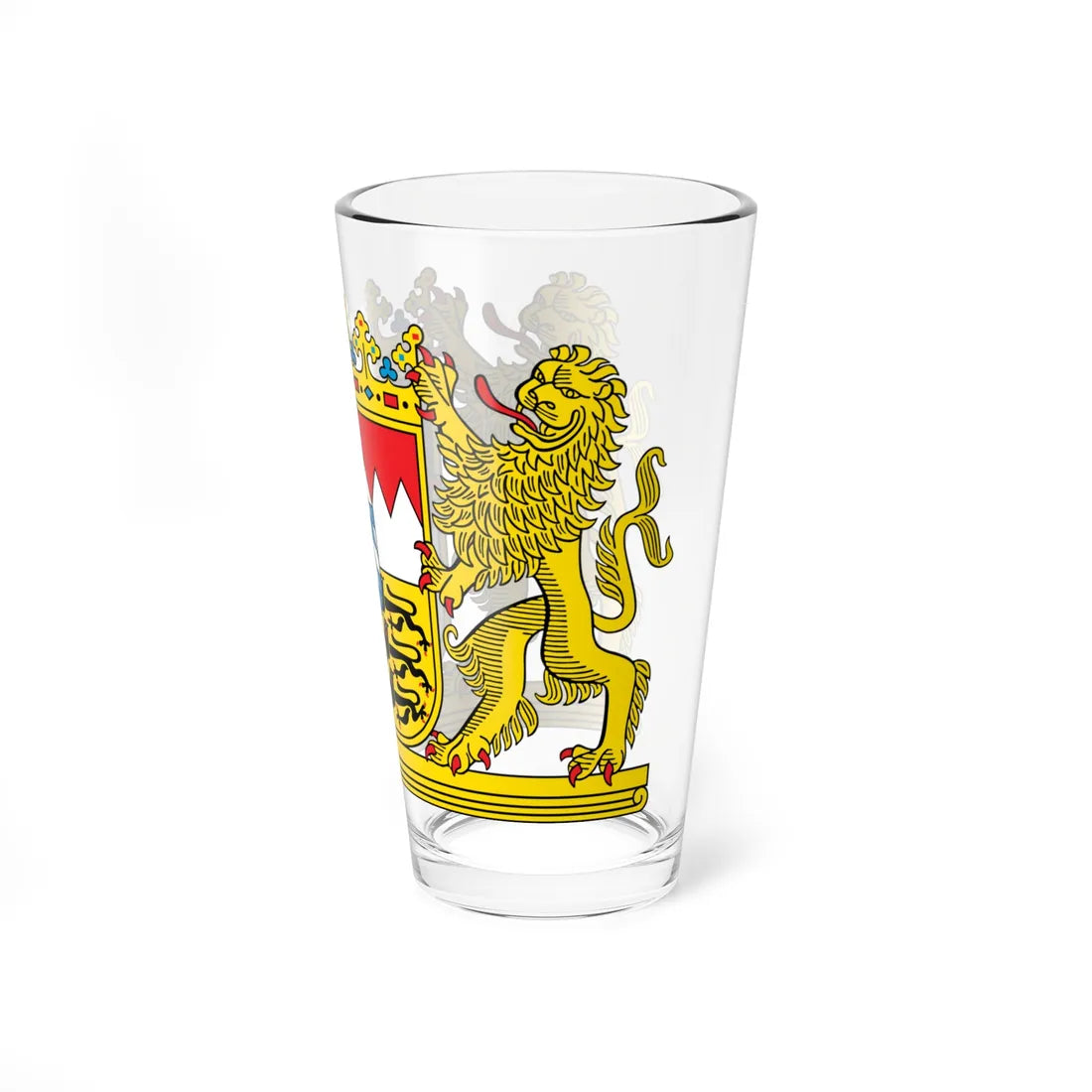 Coat of arms of Bavaria (Germany) (Coat of Arms) Pint Glass 16oz - Go Mug Yourself
