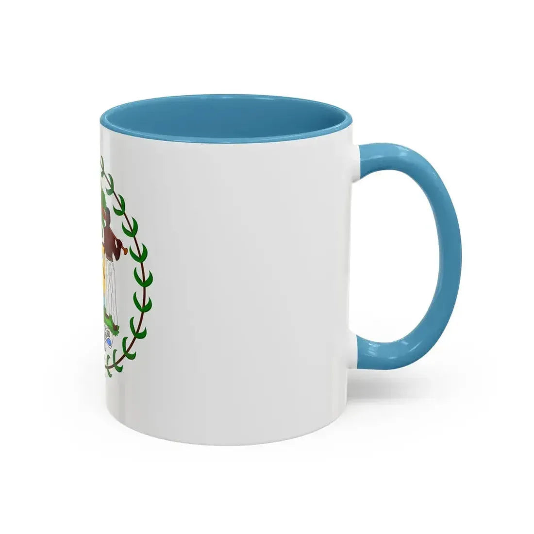 Coat of arms of Belize (1981-2019) - Accent Coffee Mug - Go Mug Yourself