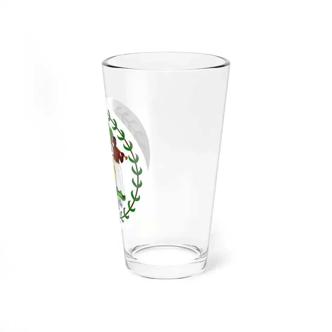 Coat of arms of Belize (1981-2019) - Pint Glass 16oz - Go Mug Yourself