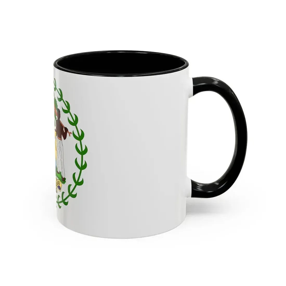 Coat of arms of Belize - Accent Coffee Mug - Go Mug Yourself