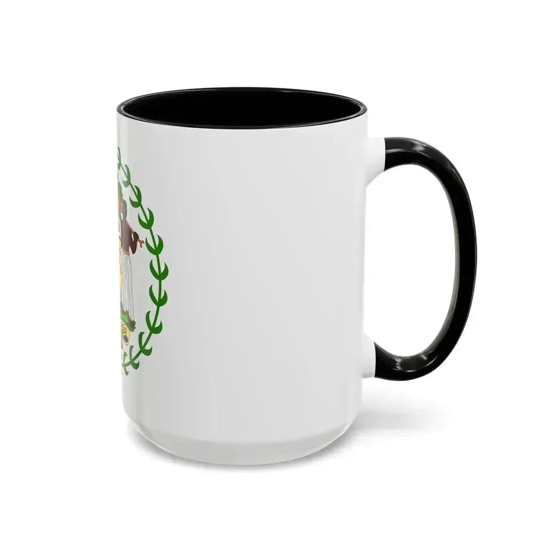 Coat of arms of Belize - Accent Coffee Mug - Go Mug Yourself