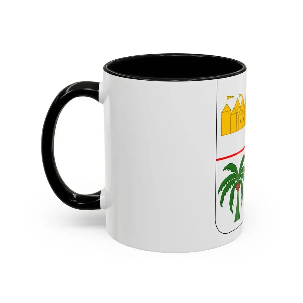 Coat of arms of Benin 2 - Accent Coffee Mug - Go Mug Yourself