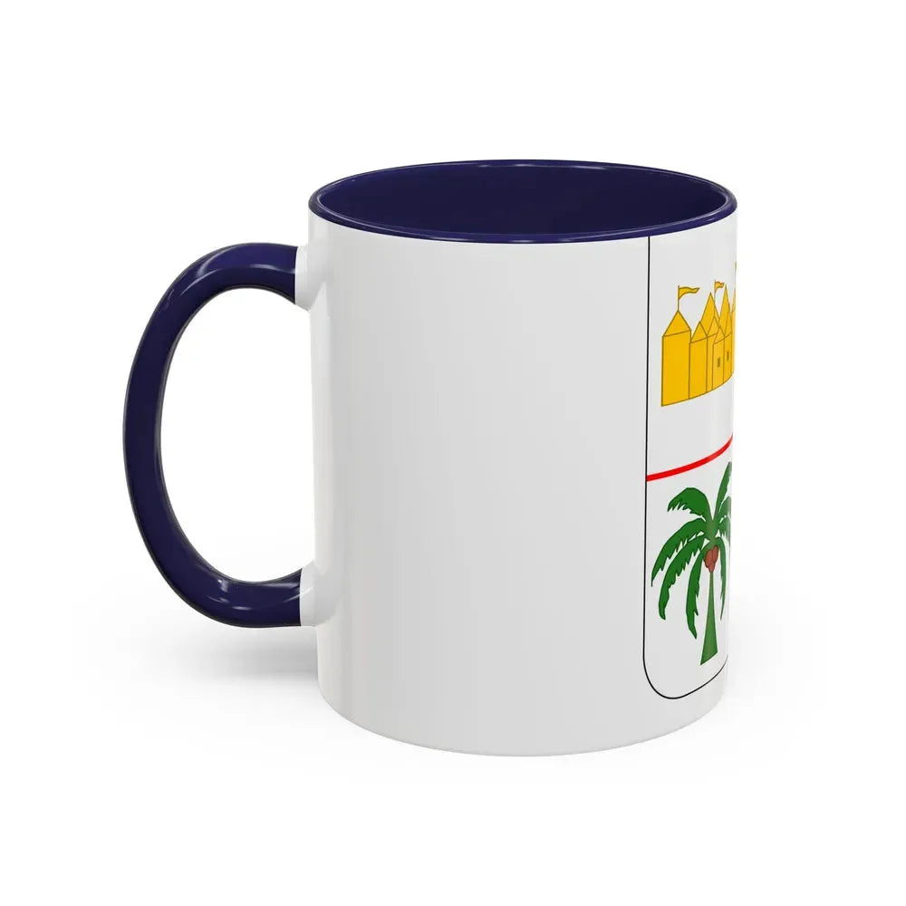 Coat of arms of Benin 2 - Accent Coffee Mug - Go Mug Yourself