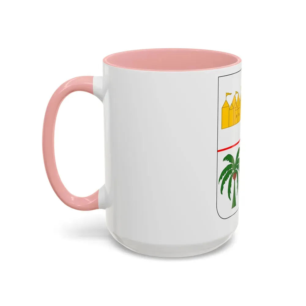 Coat of arms of Benin 2 - Accent Coffee Mug - Go Mug Yourself