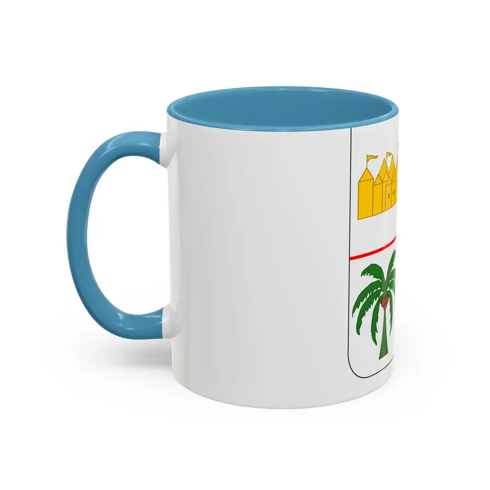 Coat of arms of Benin 2 - Accent Coffee Mug - Go Mug Yourself
