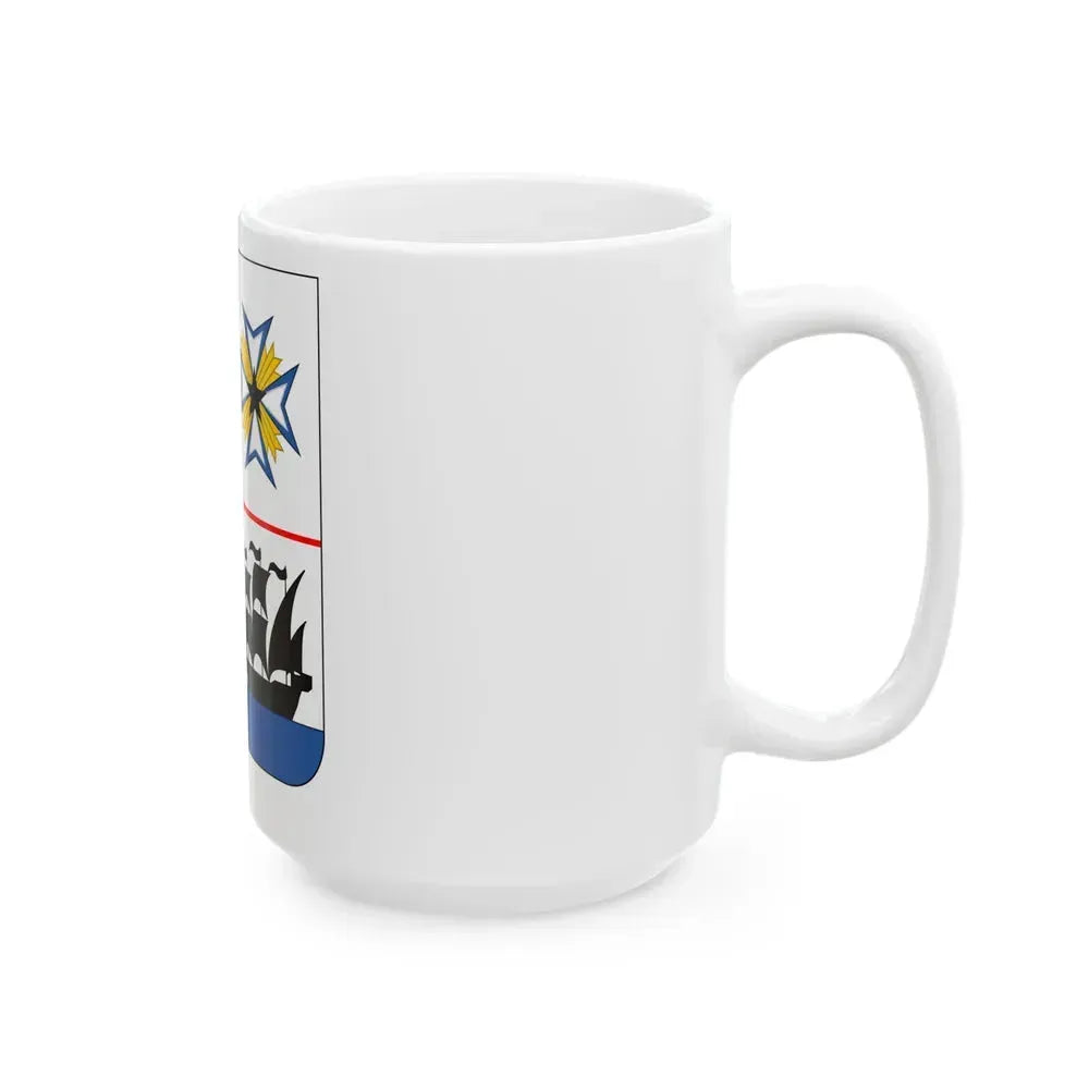 Coat of arms of Benin 2 - White Coffee Mug - Go Mug Yourself
