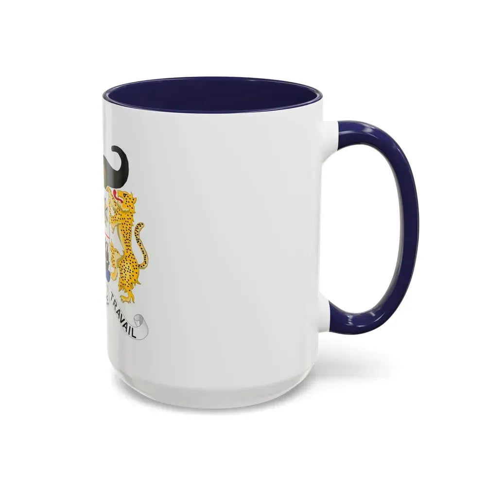 Coat of arms of Benin - Accent Coffee Mug - Go Mug Yourself