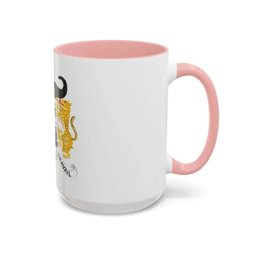 Coat of arms of Benin - Accent Coffee Mug - Go Mug Yourself