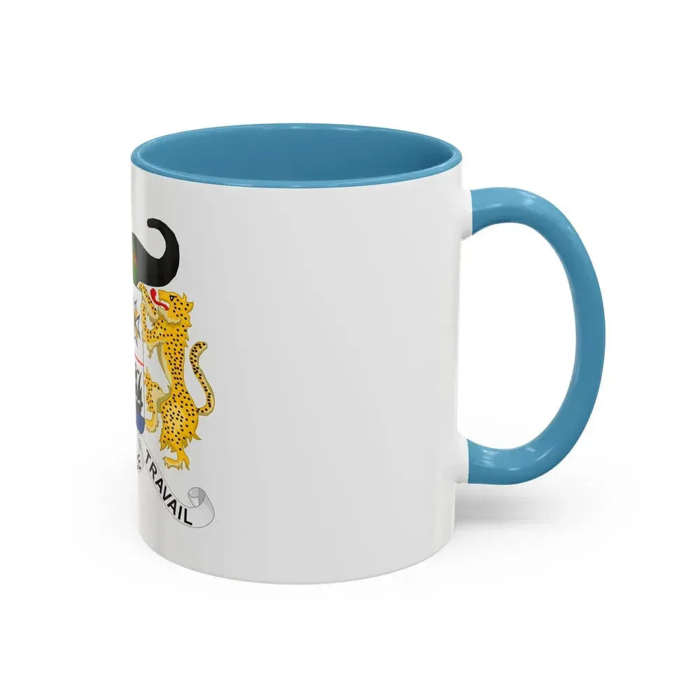 Coat of arms of Benin - Accent Coffee Mug - Go Mug Yourself