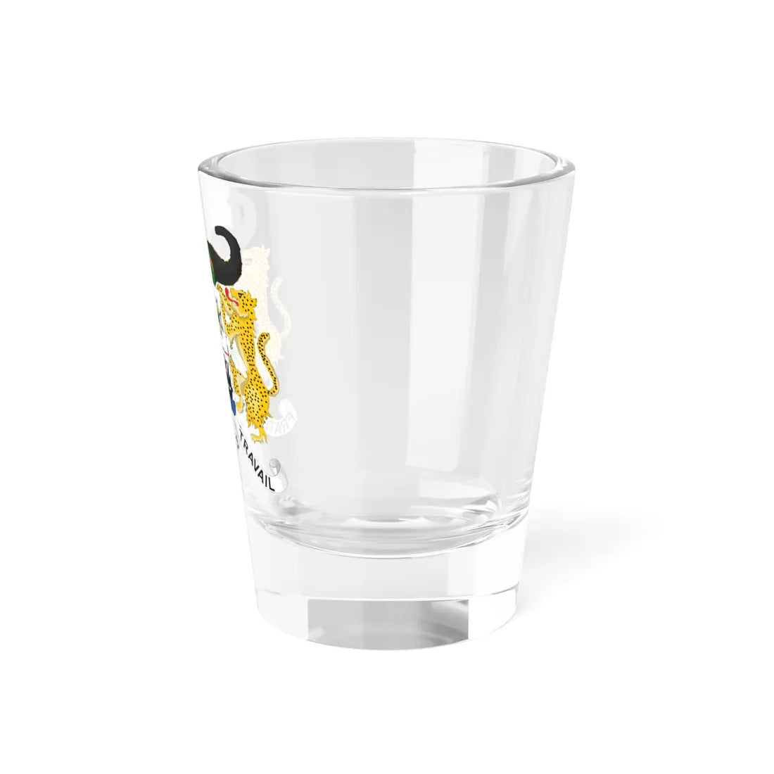 Coat of arms of Benin (Benin) (Coat of Arms) Shot Glass 1.5oz - Go Mug Yourself
