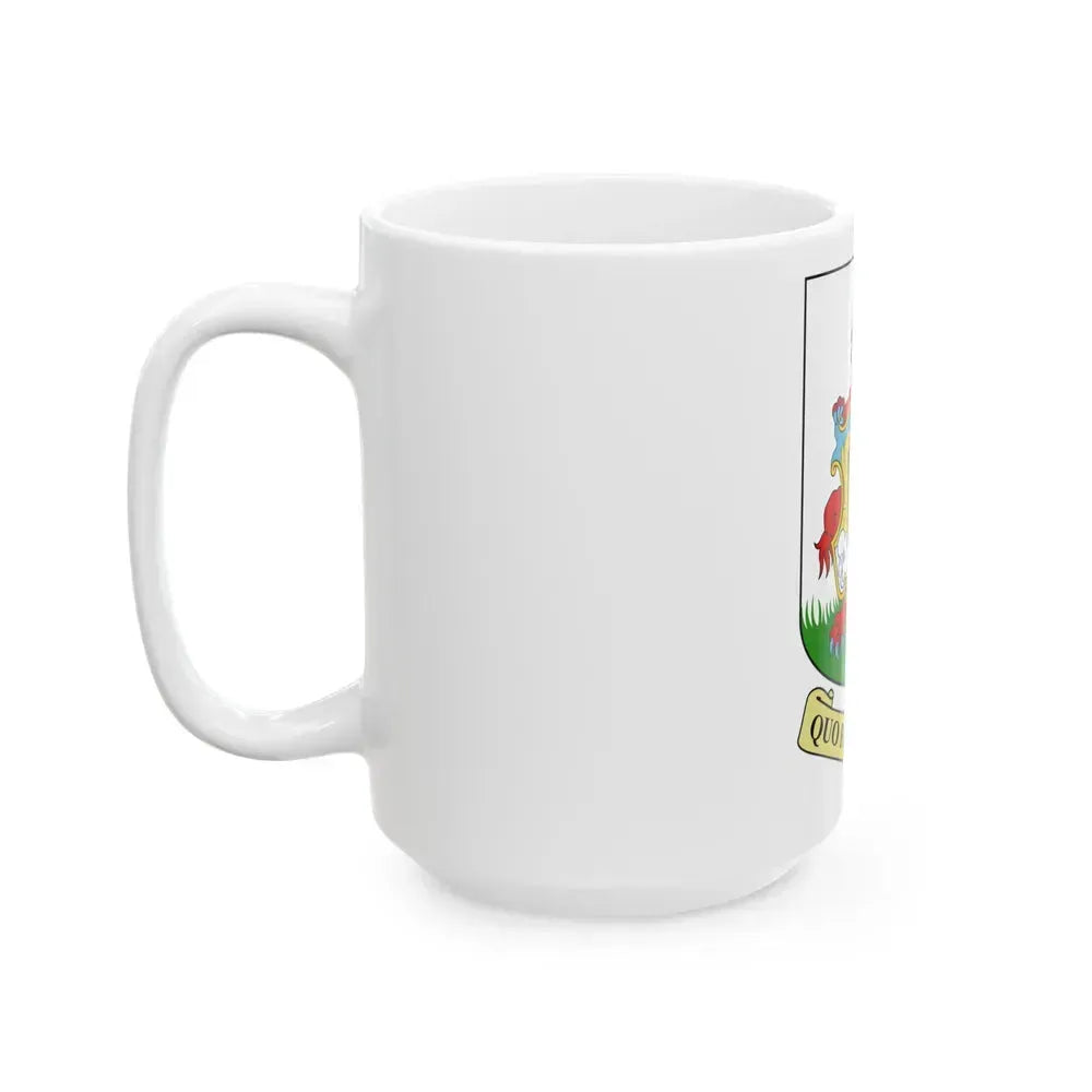 Coat of arms of Bermuda - White Coffee Mug - Go Mug Yourself