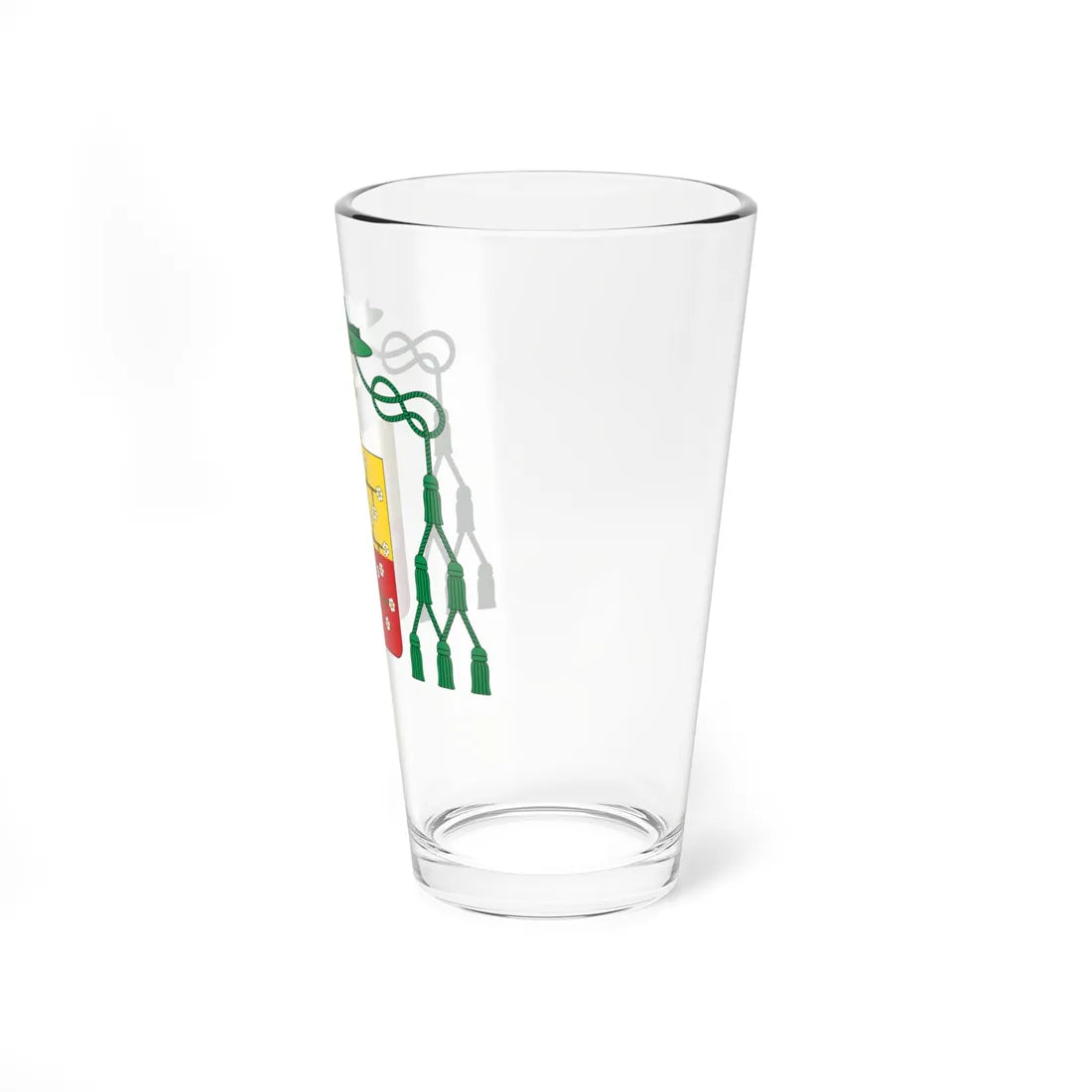Coat of arms of Bishop Malaspina Spino Fiorito (Italy) (Coat of Arms) Pint Glass 16oz - Go Mug Yourself