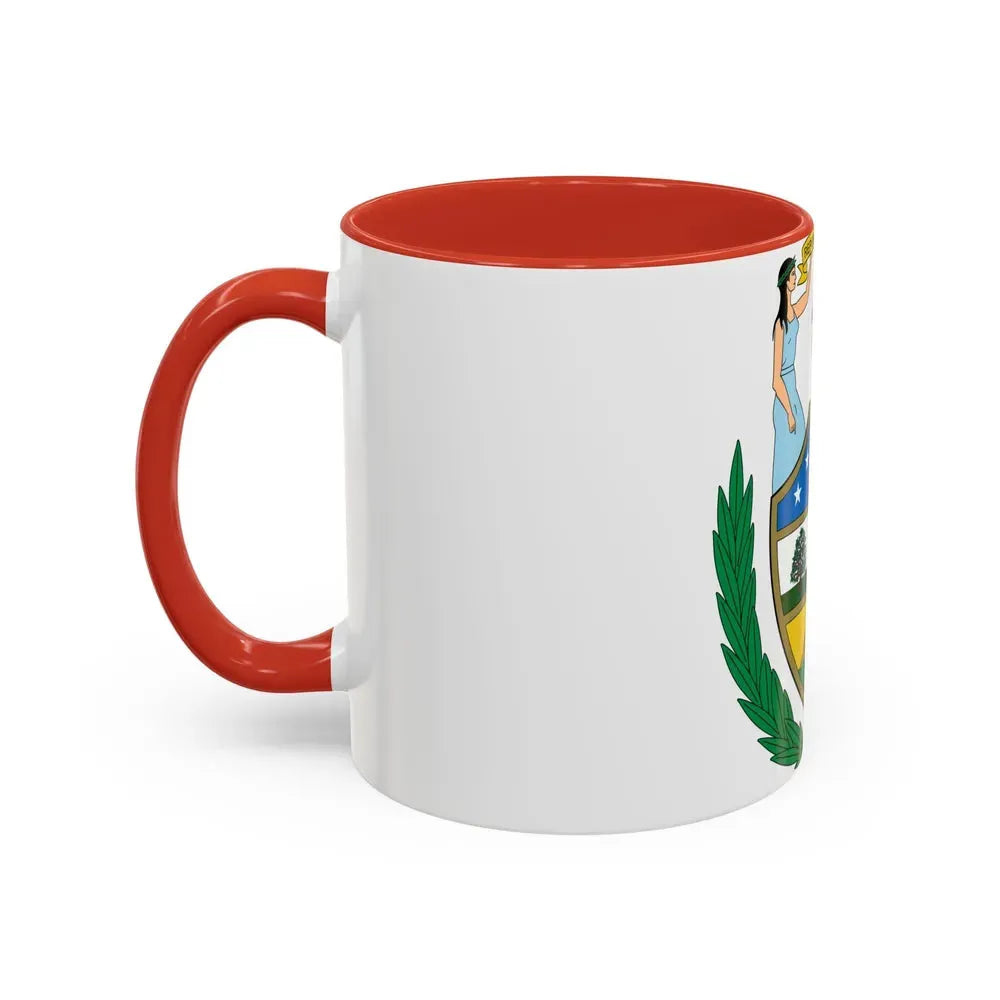 Coat of arms of Bolivia (1825) - Accent Coffee Mug - Go Mug Yourself