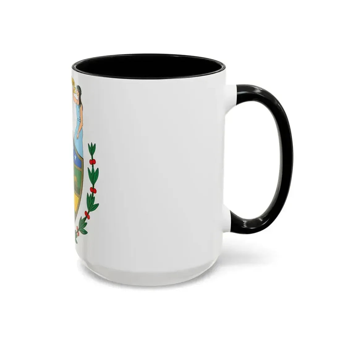 Coat of arms of Bolivia (1825) - Accent Coffee Mug - Go Mug Yourself