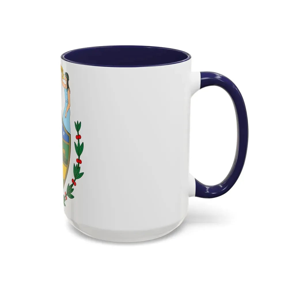 Coat of arms of Bolivia (1825) - Accent Coffee Mug - Go Mug Yourself