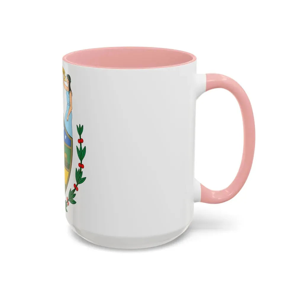 Coat of arms of Bolivia (1825) - Accent Coffee Mug - Go Mug Yourself