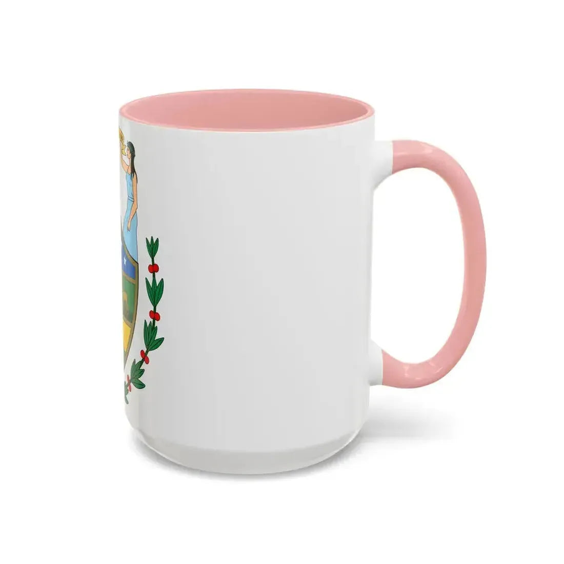 Coat of arms of Bolivia (1825) - Accent Coffee Mug - Go Mug Yourself