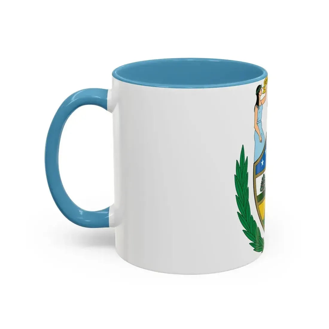 Coat of arms of Bolivia (1825) - Accent Coffee Mug - Go Mug Yourself