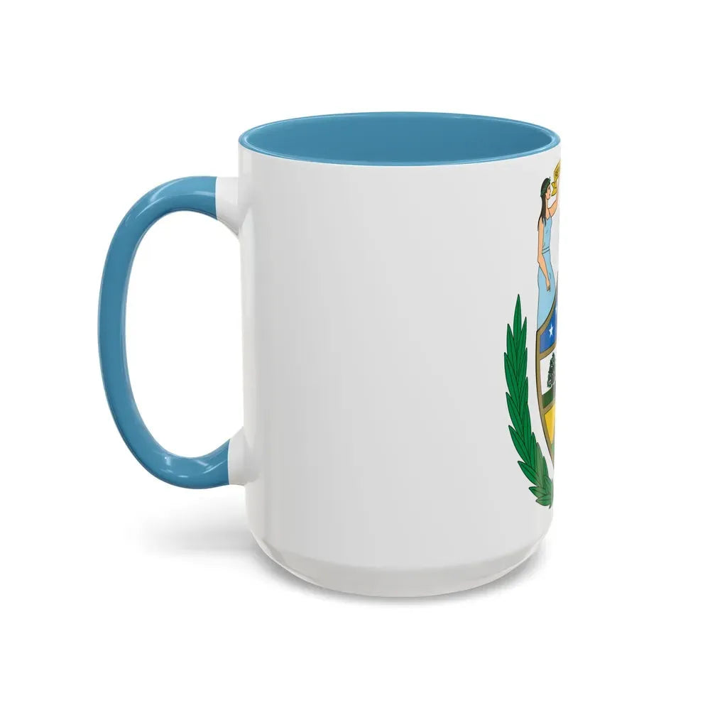 Coat of arms of Bolivia (1825) - Accent Coffee Mug - Go Mug Yourself
