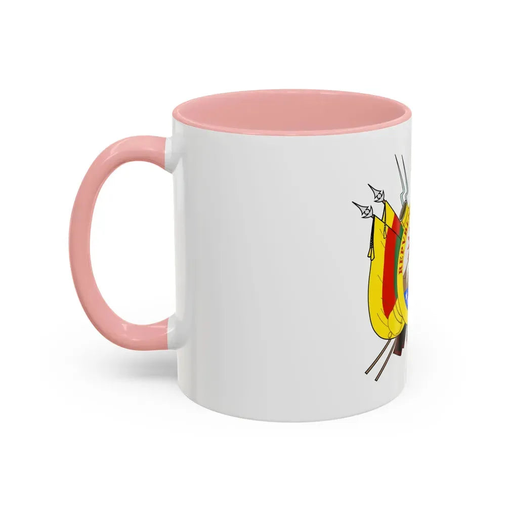 Coat of arms of Bolivia (1826) - Accent Coffee Mug - Go Mug Yourself