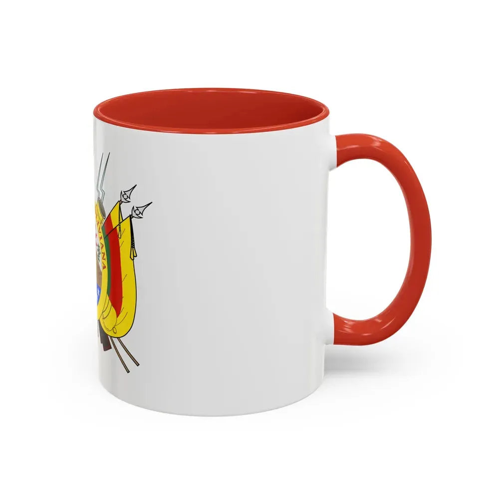 Coat of arms of Bolivia (1826) - Accent Coffee Mug - Go Mug Yourself
