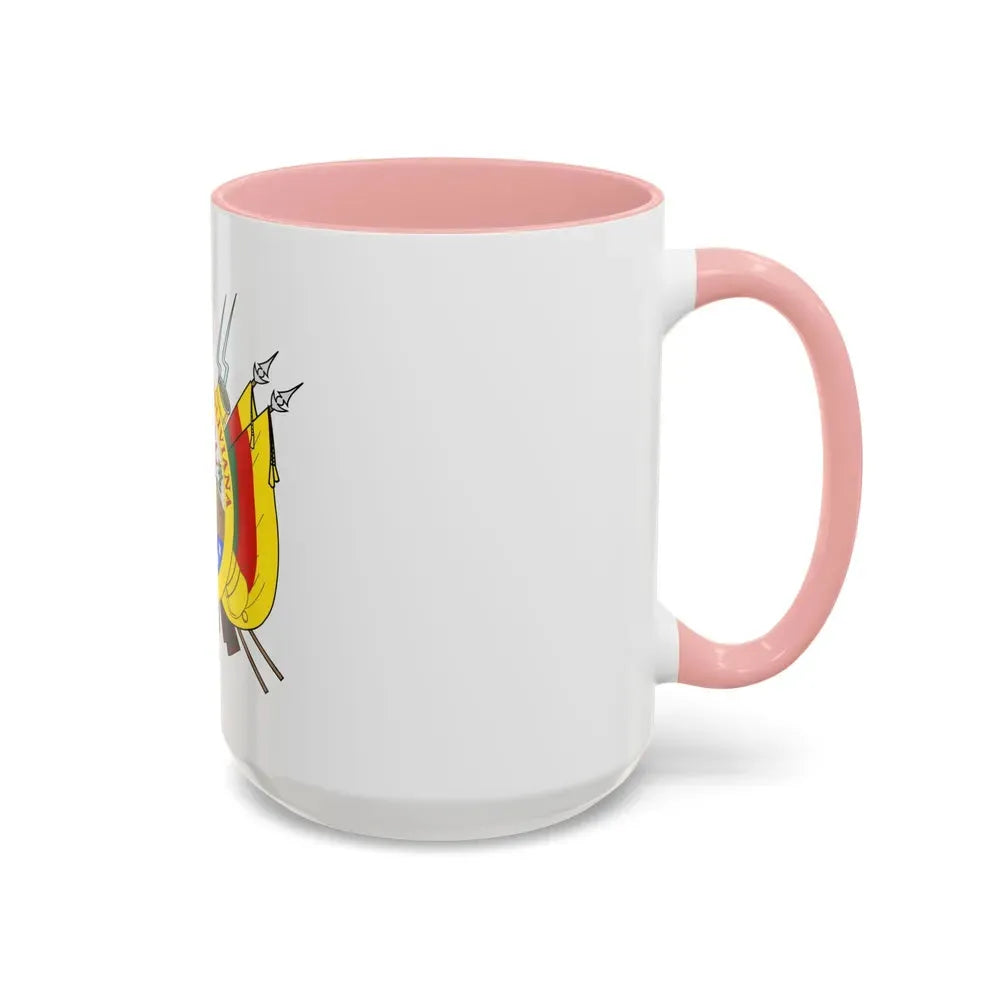 Coat of arms of Bolivia (1826) - Accent Coffee Mug - Go Mug Yourself