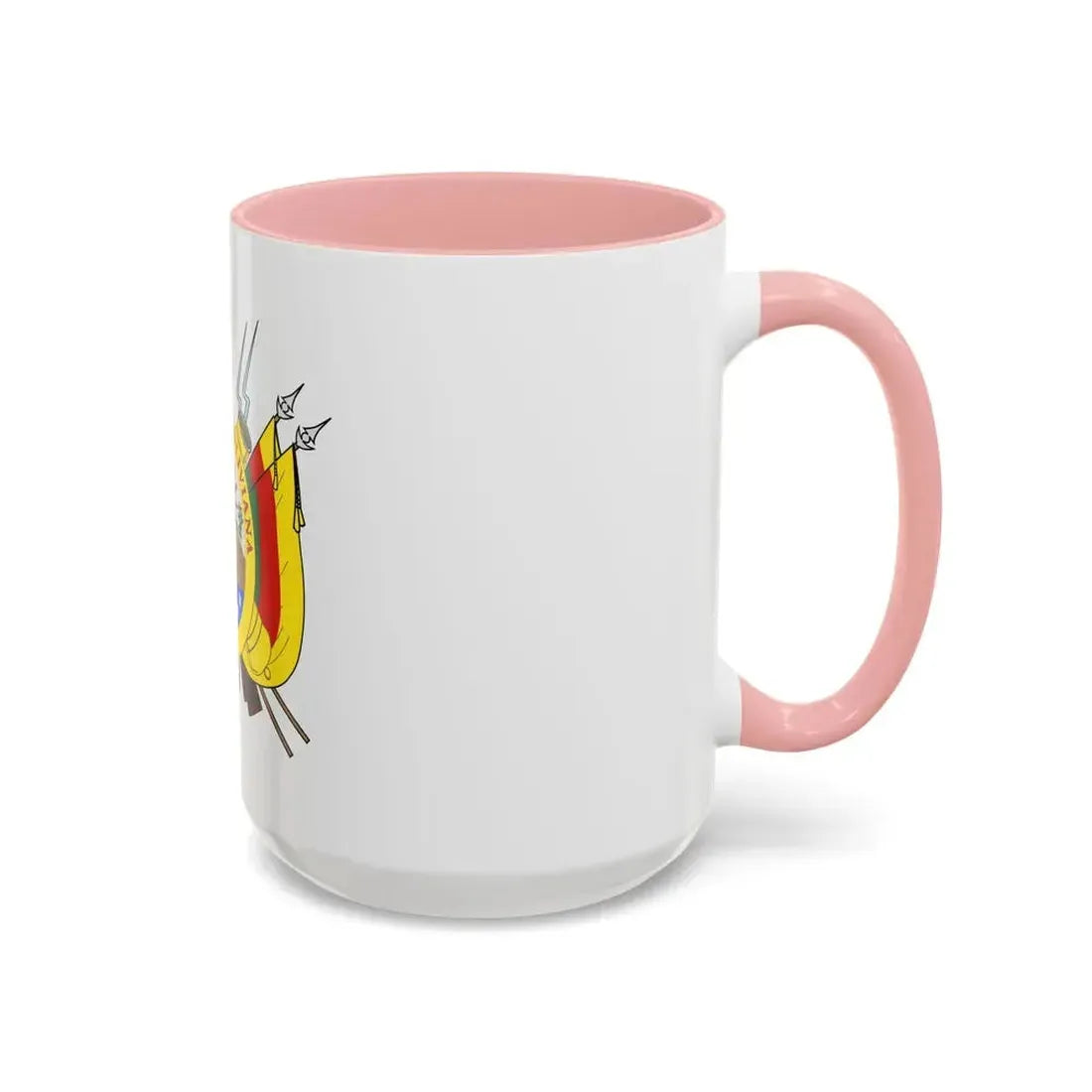 Coat of arms of Bolivia (1826) - Accent Coffee Mug - Go Mug Yourself