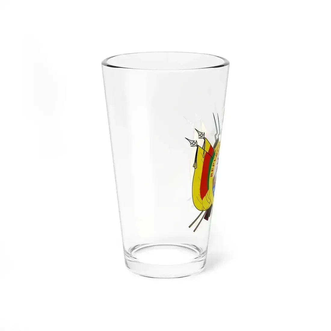 Coat of arms of Bolivia (1826) - Pint Glass 16oz - Go Mug Yourself