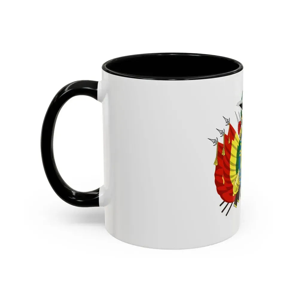 Coat of arms of Bolivia - Accent Coffee Mug - Go Mug Yourself