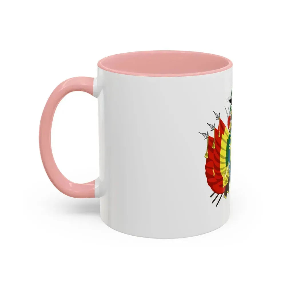 Coat of arms of Bolivia - Accent Coffee Mug - Go Mug Yourself