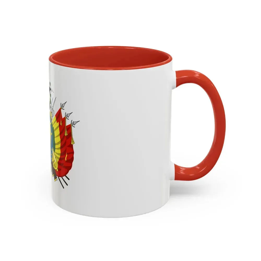 Coat of arms of Bolivia - Accent Coffee Mug - Go Mug Yourself