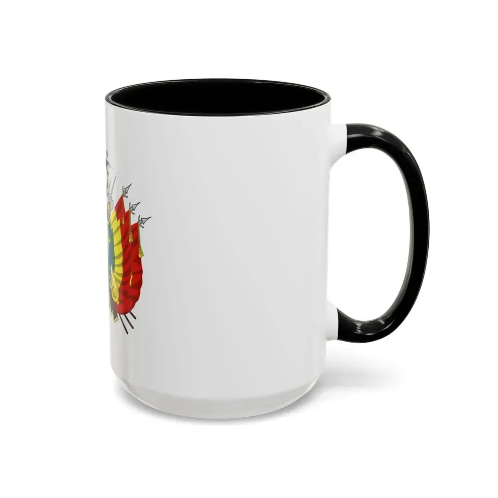 Coat of arms of Bolivia - Accent Coffee Mug - Go Mug Yourself