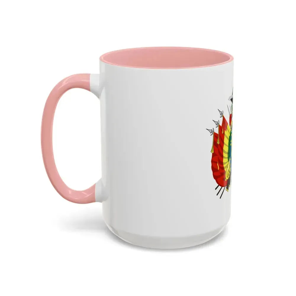 Coat of arms of Bolivia - Accent Coffee Mug - Go Mug Yourself