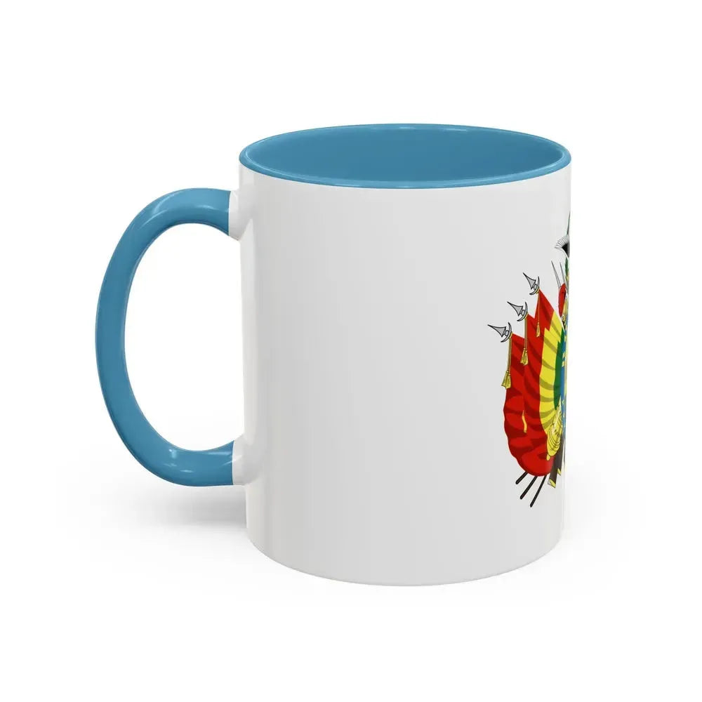 Coat of arms of Bolivia - Accent Coffee Mug - Go Mug Yourself