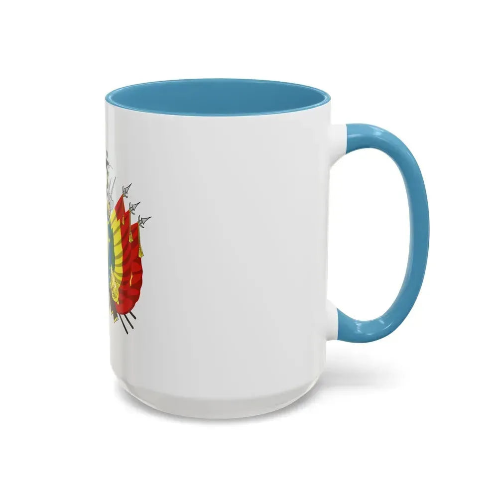 Coat of arms of Bolivia - Accent Coffee Mug - Go Mug Yourself