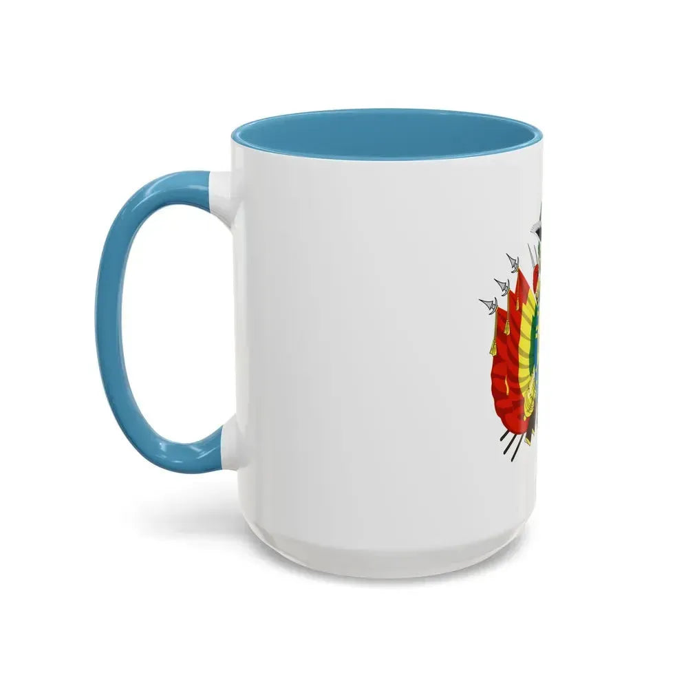 Coat of arms of Bolivia - Accent Coffee Mug - Go Mug Yourself