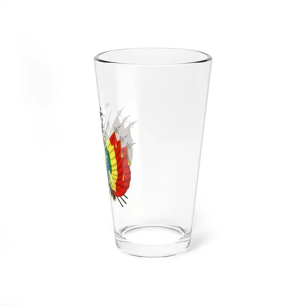 Coat of arms of Bolivia - Pint Glass 16oz - Go Mug Yourself
